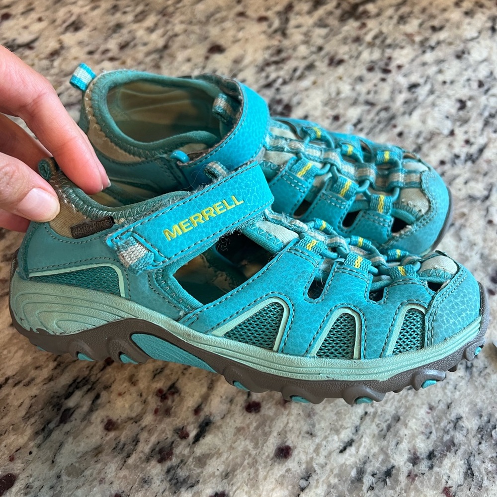 Merrell Kids' Blue Outdoor Sandals size 13